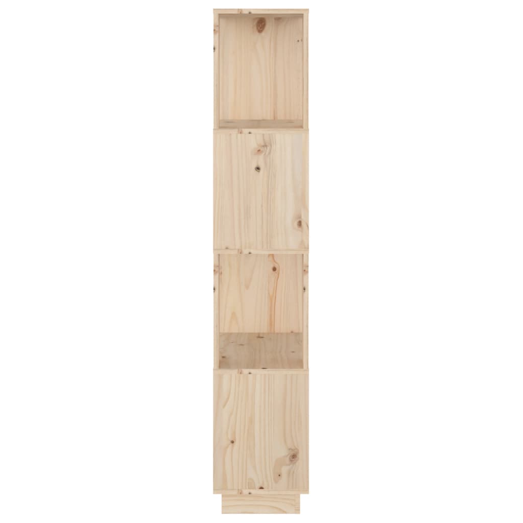 Bücherregal/Raumteiler 51x25x132 cm Massivholz Kiefer