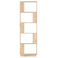 Thumbnail for Bücherregal/Raumteiler 51x25x163,5 cm Massivholz Kiefer