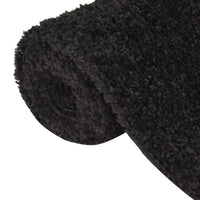 Thumbnail for Teppich Shaggy Hochflor Schwarz 140x200 cm
