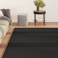 Thumbnail for Teppich Shaggy Hochflor Schwarz 160x230 cm