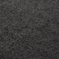 Thumbnail for Teppich Shaggy Hochflor Anthrazit 80x150 cm