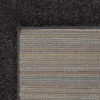 Thumbnail for Teppich Shaggy Hochflor Anthrazit 160x230 cm
