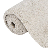 Thumbnail for Teppich Shaggy Hochflor Creme 80x150 cm