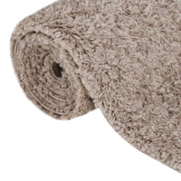 Thumbnail for Teppich Shaggy Hochflor Beige 120x170 cm