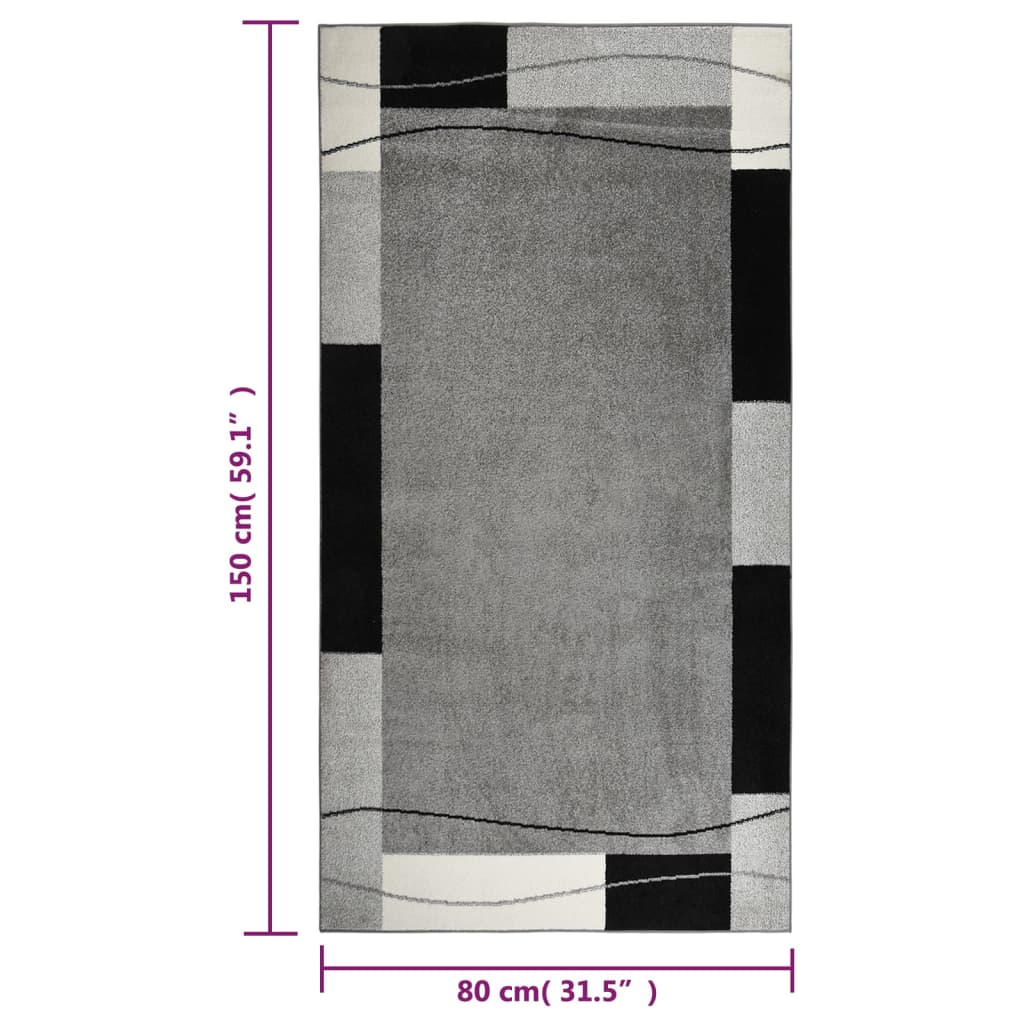Kinderteppich 80x150 cm Mehrfarbig