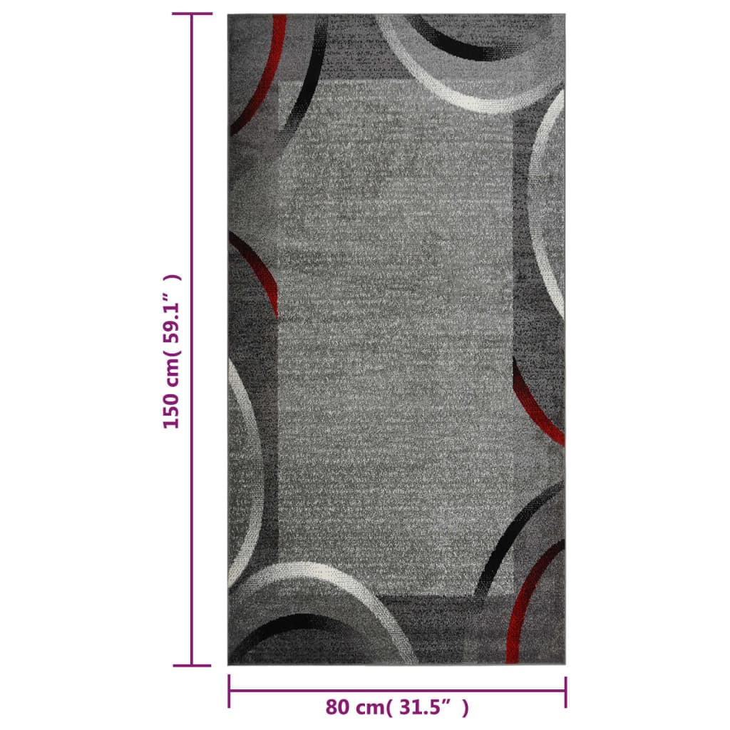 Kinderteppich 80x150 cm Mehrfarbig