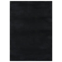 Thumbnail for Teppich Waschbar Flauschig Kurzflor 120x170 Rutschfest Schwarz