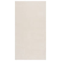 Thumbnail for Teppich Waschbar Flauschig Kurzflor 80x150 Rutschfest Creme