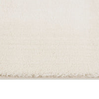Thumbnail for Teppich Waschbar Flauschig Kurzflor 160x230 Rutschfest Creme