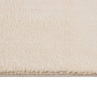 Thumbnail for Teppich Waschbar Flauschig Kurzflor 200x290 Rutschfest Beige