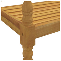 Thumbnail for Batavia-Sitzbank 150 cm Massivholz Teak