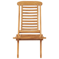 Thumbnail for Gartenstuhl Klappbar 50x90x69 cm Massivholz Teak
