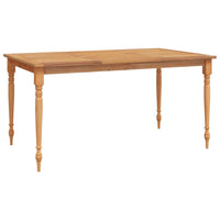 Thumbnail for Batavia-Tisch 150x90x75 cm Massivholz Teak