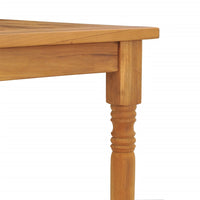 Thumbnail for Batavia-Tisch 150x90x75 cm Massivholz Teak