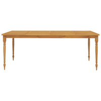 Thumbnail for Batavia-Tisch 200x100x75 cm Massivholz Teak