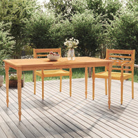 Thumbnail for Batavia-Tisch 200x100x75 cm Massivholz Teak