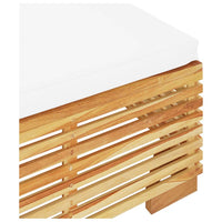 Thumbnail for 2-tlg. Garten-Lounge-Set Massivholz Teak