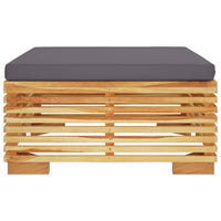 Thumbnail for 2-tlg. Garten-Lounge-Set Massivholz Teak