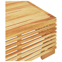 Thumbnail for 2-tlg. Garten-Lounge-Set Massivholz Teak