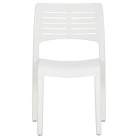 Thumbnail for Gartenstühle 2 Stk. Weiß Polypropylen