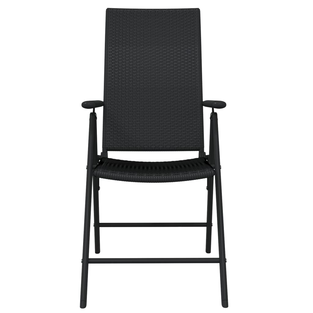 5-tlg. Garten-Essgruppe Schwarz