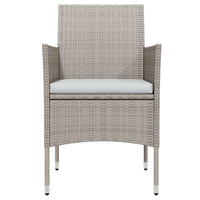 Thumbnail for 3-tlg. Garten-Essgruppe mit Kissen Beige und Schwarz