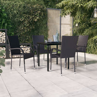 Thumbnail for 5-tlg. Garten-Essgruppe Schwarz