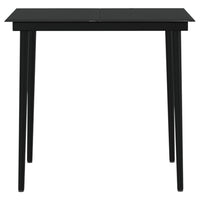 Thumbnail for 5-tlg. Garten-Essgruppe mit Auflagen Schwarz