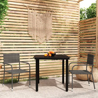 Thumbnail for 3-tlg. Garten-Essgruppe Grau