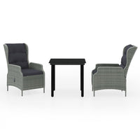 Thumbnail for 3-tlg. Garten-Essgruppe Hellgrau