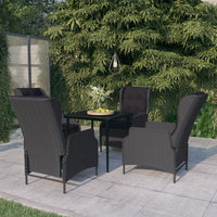 Thumbnail for 5-tlg. Garten-Essgruppe Dunkelgrau