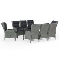 Thumbnail for 9-tlg. Garten-Essgruppe Hellgrau