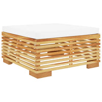 Thumbnail for 12-tlg. Garten-Lounge-Set mit Kissen Massivholz Teak