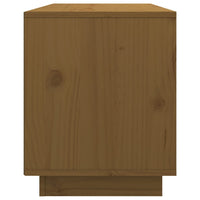 Thumbnail for TV-Schrank Honigbraun 74x35x44 cm Massivholz Kiefer