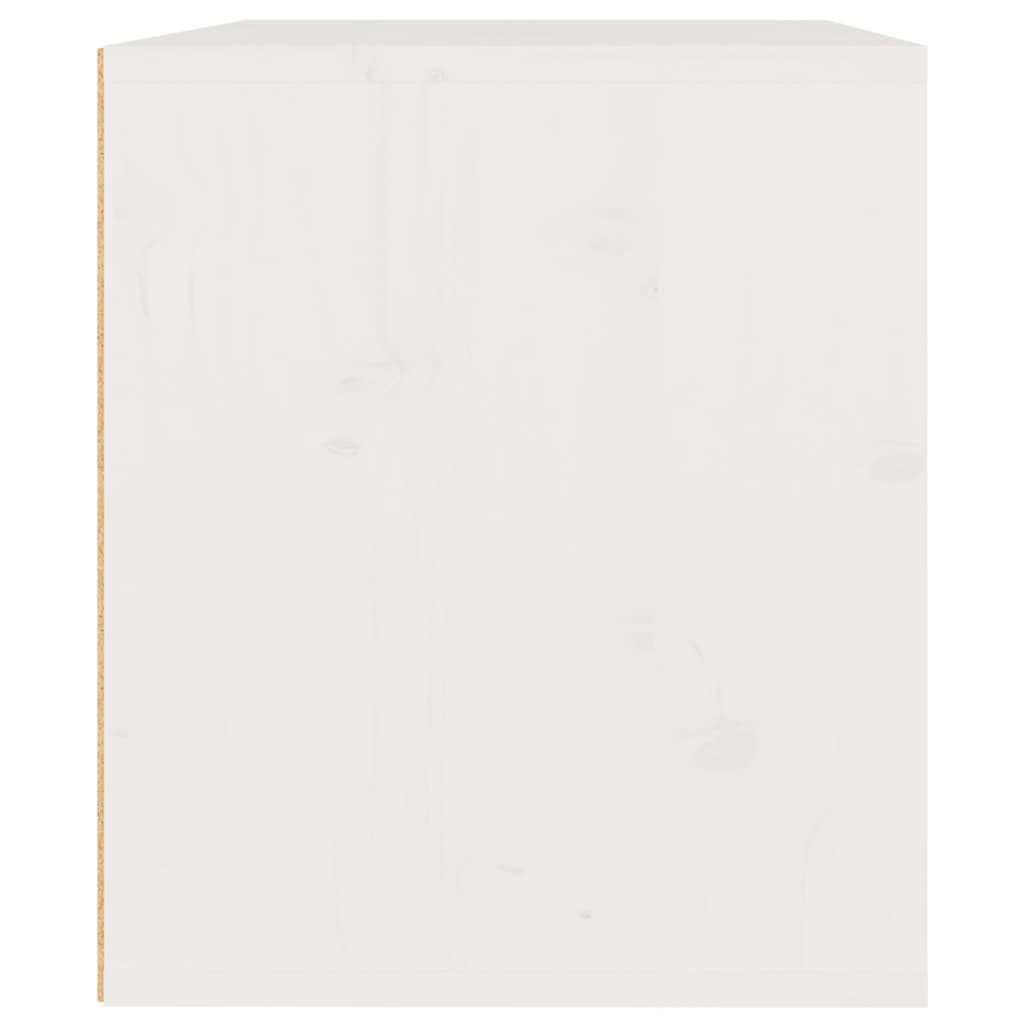 TV-Schränke 3 Stk. Weiß Massivholz Kiefer