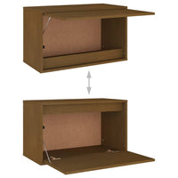 Thumbnail for TV-Schränke 4 Stk. Honigbraun Massivholz Kiefer