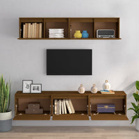 Thumbnail for TV-Schränke 5 Stk. Honigbraun Massivholz Kiefer