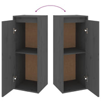 Thumbnail for TV-Schränke 2 Stk. Grau Massivholz Kiefer