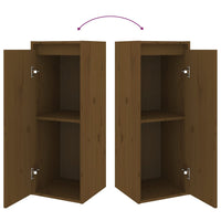 Thumbnail for TV-Schränke 3 Stk. Honigbraun Massivholz Kiefer