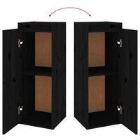 Thumbnail for TV-Schränke 3 Stk. Schwarz Massivholz Kiefer