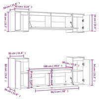 Thumbnail for TV-Schränke 6 Stk. Weiß Massivholz Kiefer