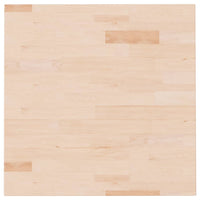 Thumbnail for Tischplatte Quadratisch 60x60x2,5 cm Eichenholz Unbehandelt