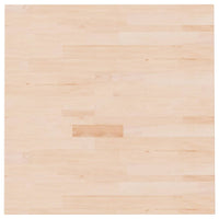 Thumbnail for Tischplatte Quadratisch 70x70x2,5 cm Eichenholz Unbehandelt