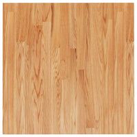 Thumbnail for Tischplatte Quadratisch Hellbraun 60x60x2,5cm Behandelte Eiche