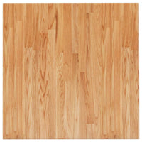 Thumbnail for Tischplatte Quadratisch Hellbraun 70x70x4cm Behandelte Eiche