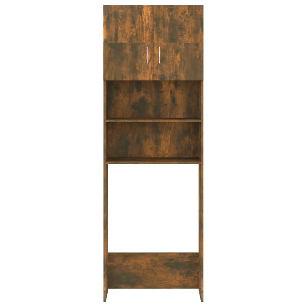 Badezimmerschrank Räuchereiche 64x25,5x190 cm