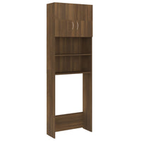 Thumbnail for Badezimmerschrank Räuchereiche 64x25,5x190 cm