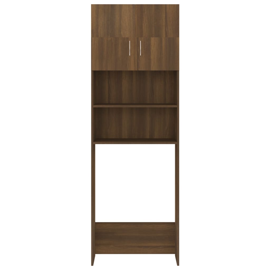 Badezimmerschrank Räuchereiche 64x25,5x190 cm