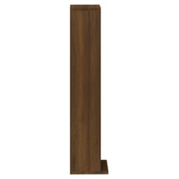 Thumbnail for CD-Regal Braun Eichen-Optik 21x20x88 cm Holzwerkstoff