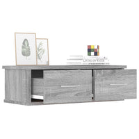 Thumbnail for Wandschrank Grau Sonoma 60x26x18,5 cm Holzwerkstoff